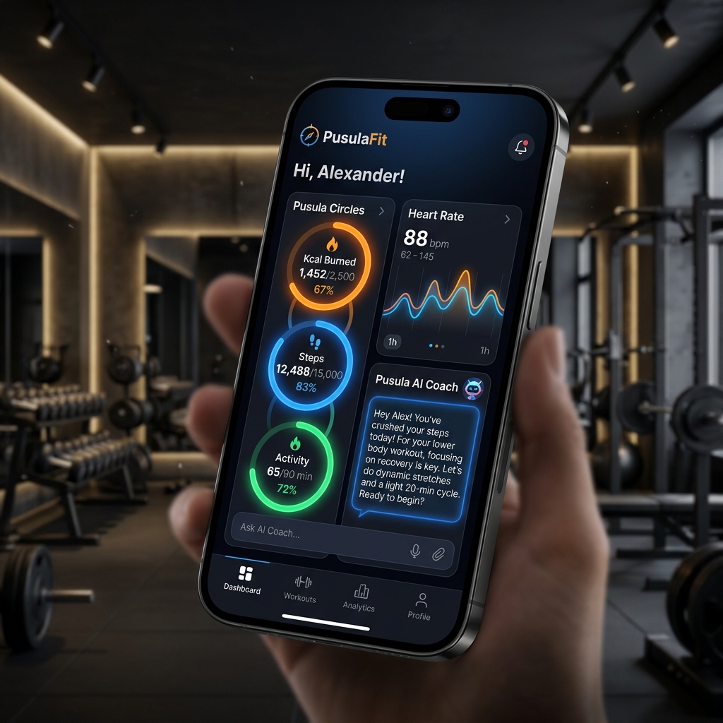 PusulaFit Uygulama Ekranı